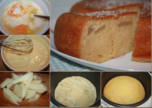 Классическая шарлотка готова