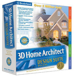 Программа 3D Home Architect design suite предназначена для создания ландшафтного дизайна