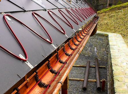 Кабельные системы нагрева крыши — лучший метод избавления от снега и льда зимой