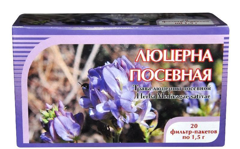 На основе люцерны посевной выпускаются лекартва