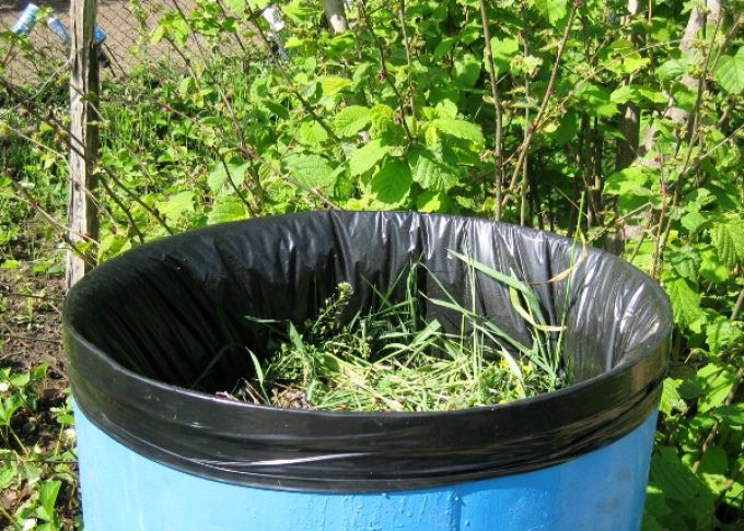 Настои трав используются на основе скошенных сорняков