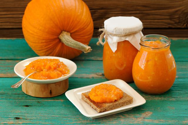 Заготовка из тыквы с яблоками и курагой хранится всю зиму