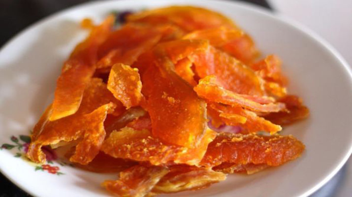 Приготовить в домашних условиях вяленую тыкву очень просто