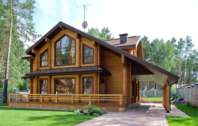 Современные дома не просто красивые и практичные
