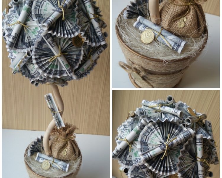 Учитывая широкую цветовую гамму, которую предлагает разнообразие денежных купюр, существующих в мире, можно создать композицию, идеально подходящую для конкретного помещения