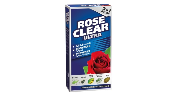 Очень результативной является обработка розы специальным препаратом Rose-Clear