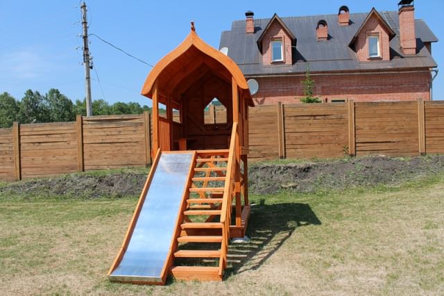 Детская горка своими руками – интересное сооружение, под которое вам даже не нужно будет производить все составные части самостоятельно