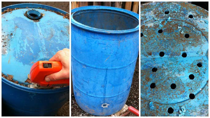 Для выращивания картофеля в бочке необходимо подготовить пластиковую или металлическую емкость