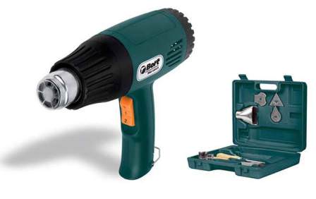 Монтажный фен — инструмент для уборки краски и других покрытий с поверхностей