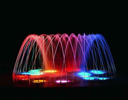 Фонтанные насадки можно подобрать самых разных форм и видов