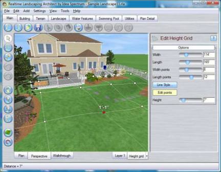 Программа для создания ландшафтного дизайна Realtime Landscaping Architect