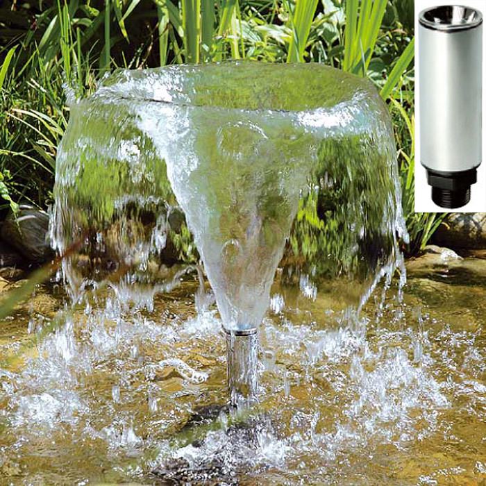 Многие насадки позволяют регулировать угол наклона струй, но есть и с жестким креплением