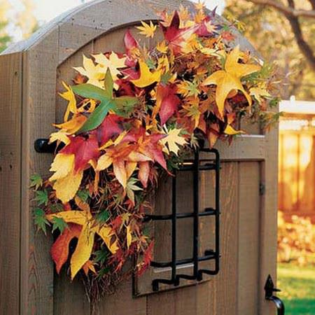 Как украсить дачную калитку гербарием и создать привлекательный внешний вид