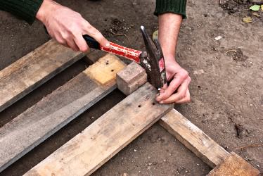 Начинаем строительство ящика под компост из дерева