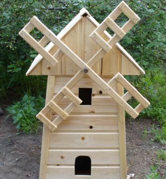 Качественную декоративную мельницу построить просто только при соблюдении определенного алгоритма