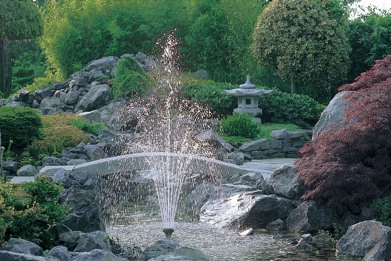 Насадки для фонтанов, или как создавать водные картины