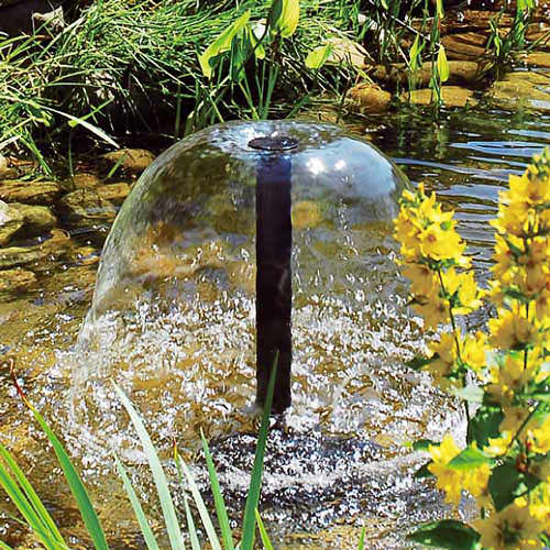 Насадки для фонтанов, или как создавать водные картины