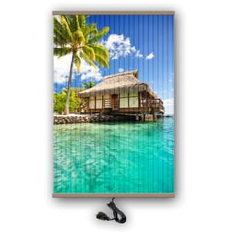 Декоративные обогреватели для дачи — картины, панели, фигурки