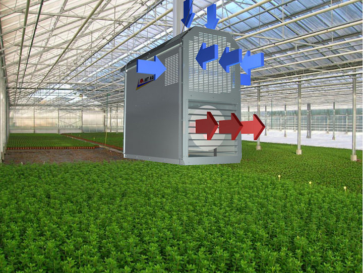 Воздушное отопление теплицы — это профессиональная система, которая устанавливается в момент сборки самой конструкции и только под контролем специалистов