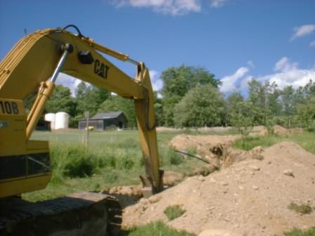 Отсыпка дачной территории песком или же материалом выемки грунта