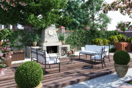 Полная модернизация участка и перевоплощение дачи в зону отдыха!