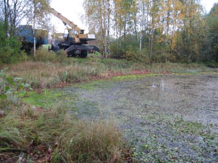 Порой, для модернизации территории необходимы сложные процессы, такие как осушение участка