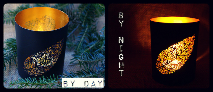 Делаем симпатичные подсвечники из жестяных банок