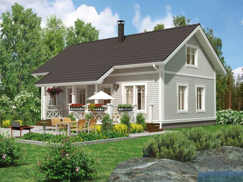 Веранда – простая, чаще всего, деревянная конструкция, которая опирается на элементарный фундамент, если таковой и вообще имеется под постройкой. Летний вариант строится просто, но вот зимний обязательно нужно привязывать к дому, чтобы обеспечить максимальную герметизацию и энергосбережение