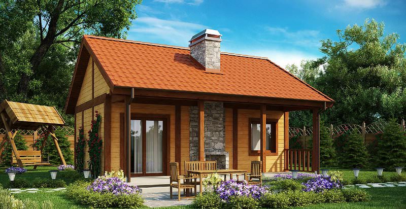 Вариант обычной реконструкции, когда старая крыша меняется на новую