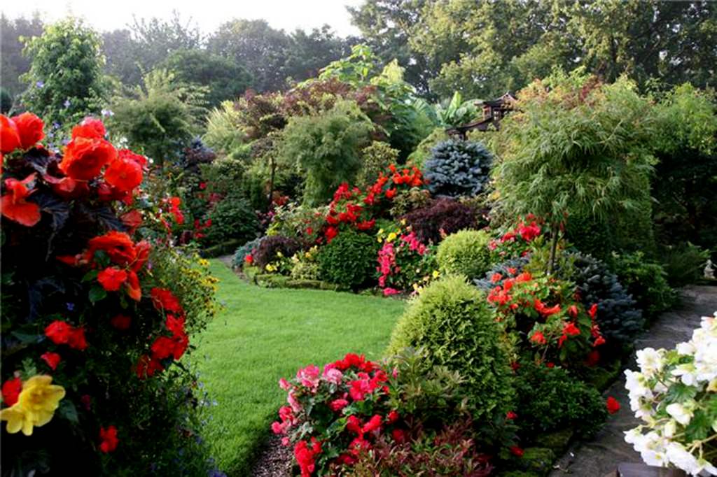 Романтический стиль в ландшафтном дизайне