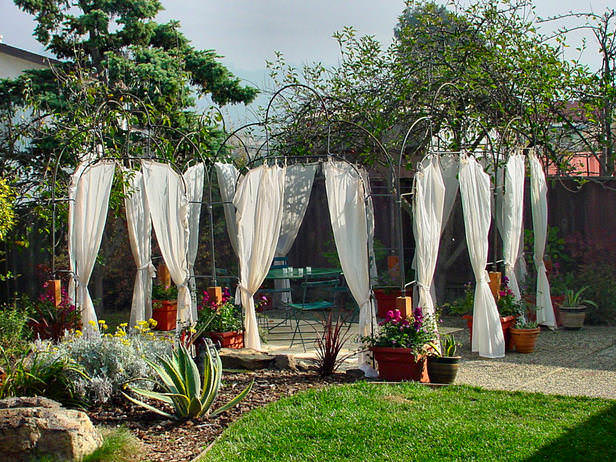 Романтический стиль в ландшафтном дизайне