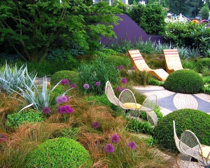 Романтический стиль в ландшафтном дизайне