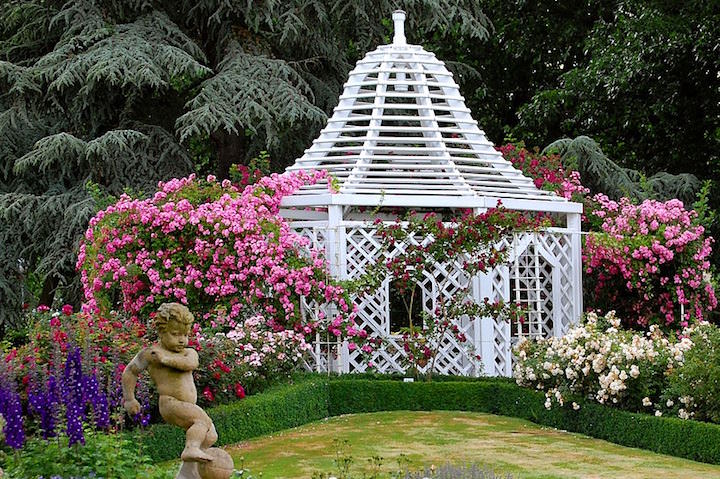 Романтический стиль в ландшафтном дизайне