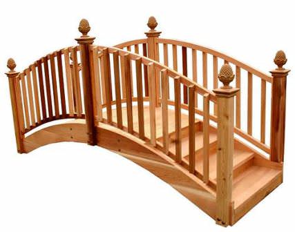 Садовые мостики: выбор конструкции и постройка своими руками