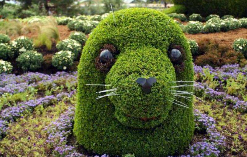 Изготовление садовых фигур животных