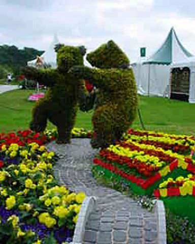 Изготовление садовых фигур животных