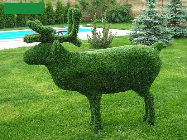 Изготовление садовых фигур животных