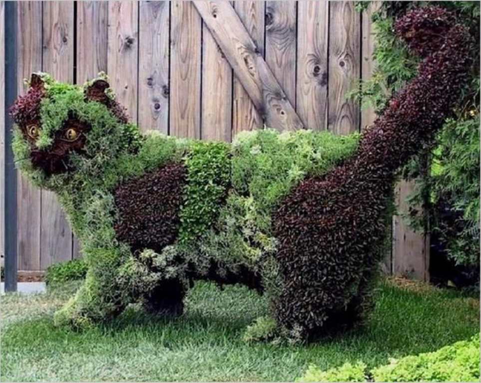 Изготовление садовых фигур животных