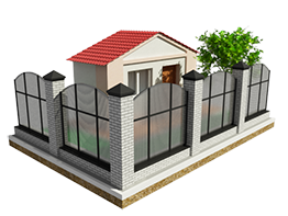 ограждение из поликарбоната — виды и преимущества