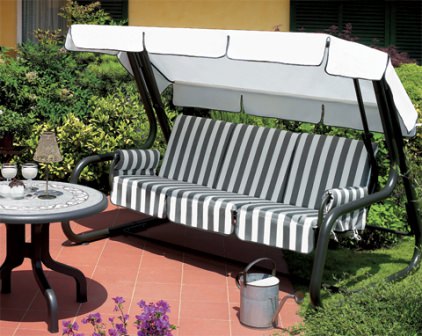 садовые качели для дачи