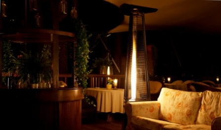 Виды уличных обогревателей, которые можно использовать на даче