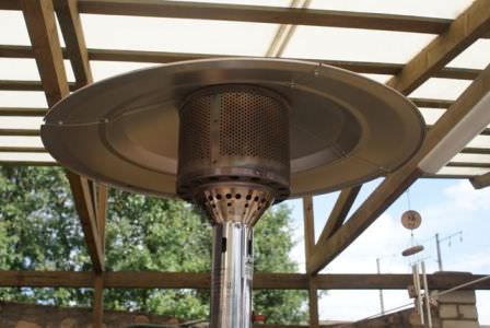 Уличные газовые инфракрасные обогреватели для дачи и принцип их действия