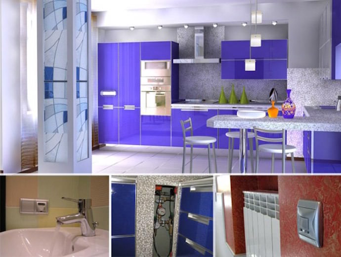 Если в доме плохой напор воды, автоматически включается насос, и вот из смесителя идет струя с нужным давлением