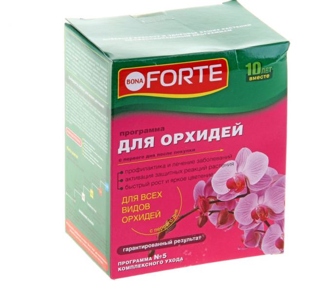 «BonaForte» — специальный тип удобрения для комнатных орхидей