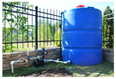Водоснабжение дачи из специальных емкостей: удобно, но не очень дешево