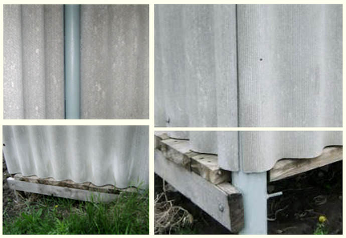 Забор из шифера своими руками – неплохая задумка в случае необходимости экономии средств