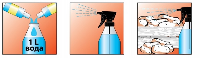 Проводя отпугивающие манипуляции защитным средством "Командор", стоит соблюдать меры предосторожности