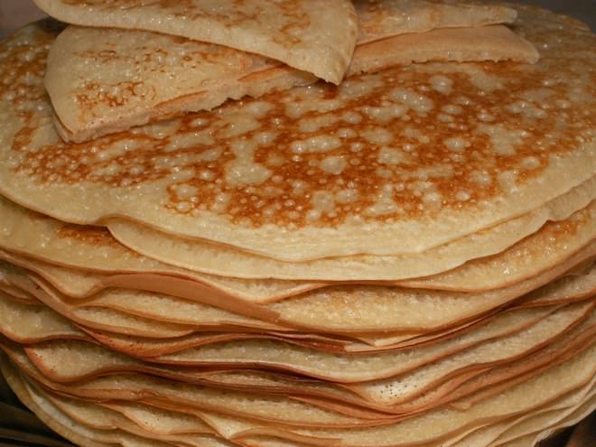 Блины получаются нежными и просто тают во рту