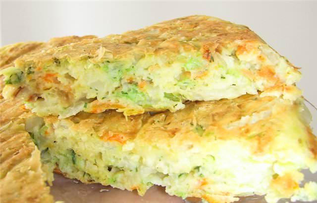 Этот пирог получается очень нежным и буквально тает во рту