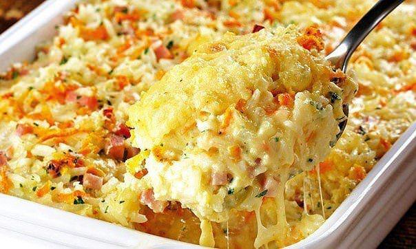 Такой тип запеканки действительно вкусный и очень простой